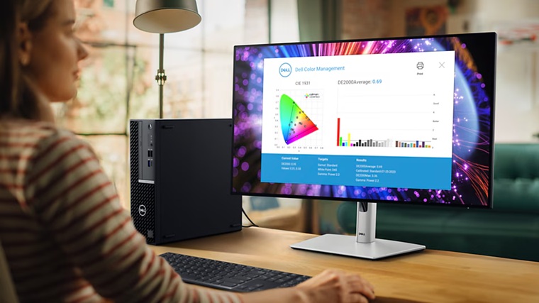 Dell U2724D 2560x1440 120Hz 5ms HDMI DP Type-C IPS Black Hub